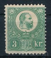 1883 Réznyomat újnyomat 3kr / U 9, reprint