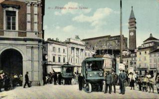 Pirano Piazza Tartini trolleybus (EK)