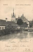 Kassa Jakab palace by the river Hernád