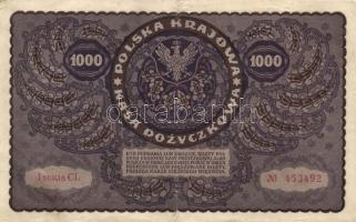 Lengyelország 1919.8.23. 1000M (5x) T:III