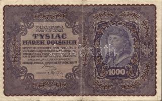 Lengyelország 1919.8.23. 1000M (5x) T:III