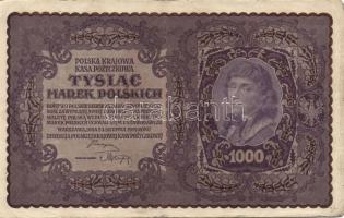 Lengyelország 1919.8.23. 1000M (5x) T:III
