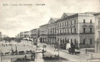 Bari Victor Emmanuel corso with town hall