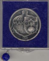 "Makó,Hódmezővásárhely,Sárvár" 3klf modern elékveret plombált plasztikdobozban   T:1