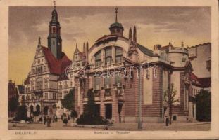 Bielefeld Town hall and theatre