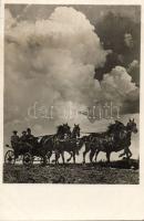 Hungarian horse carriage photo