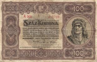 1920. 100K (3x) T:,II-,III