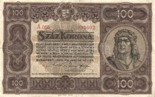 1920. 100K (3x) T:,II-,III