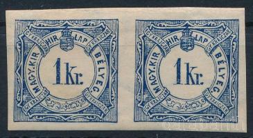 1888 Hírlapilleték bélyeg 1kr pár