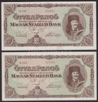 1945. 50P (2x) T:I,II