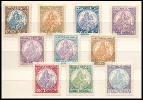 1921 Koronás Madonna sor