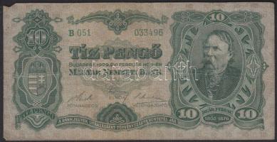 1929. 10P T:III+ sarokhiány