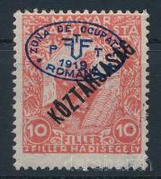 Debrecen I. 1919 Hadisegély/Köztársaság 10f (19.000) / Mi 62 Signed: Bodor