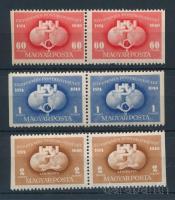 1949 UPU (I.) sor 2 szélén fogazatlan párokban