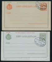 1914 6f +10f díjjegyes zárt levelezőlap, "SELMECZBÁNYA"
