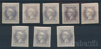 1867 8 db Hírlapbélyeg