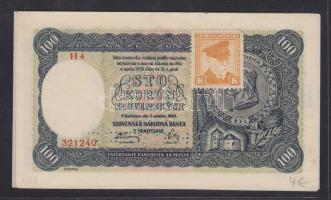 Szlovákia 1940. 100K (4x) T:I
