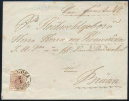 ~1855 6kr levélen / on cover "(GAL)GÓCZ"