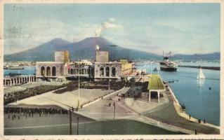 Naples Maritime station and the Vesuvio (EK)