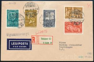 1940 Ajánlott légi levél Mátyás sorral