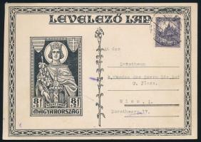 1933 Doskár Ferenc levelezőlapja a Dorotheum igazgatójának küldve, Bécsbe