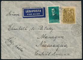 1938 Légi levél Nicaraguába