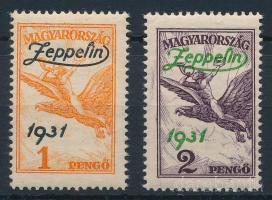 1931 Zeppelin sor / Mi 478-479