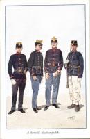 Young Hungarian soldiers s :Garay