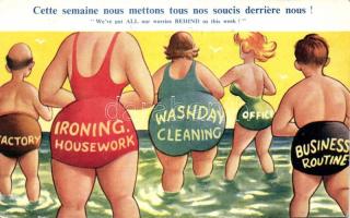 Professions, buttocks humour (EB)