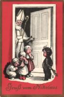 Krampus and Saint Nicholas