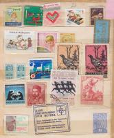 Kis tétel magyar és külföldi anyaggal (össz 151 db)