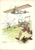 Scouts aeroplane s: Márton L.