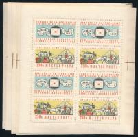 1959 5 db FIP (II.) kisív (17.500)