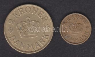 Dánia 1924. 1/2K + 1926. 2K T:3