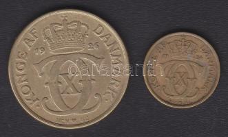 Dánia 1924. 1/2K + 1926. 2K T:3