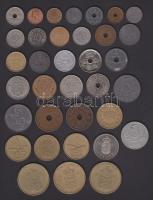 Dánia kis öre és korona tétel 35 klf pénzérme T:2,3