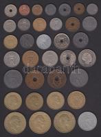 Dánia kis öre és korona tétel 35 klf pénzérme T:2,3