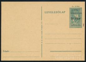 1944 Felülnyomott díjjegyes levelezőlap