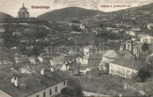 Selmecbánya with Leányvár castle