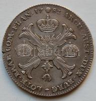 1782. Thaler "II. József" Ag T:3+ ph