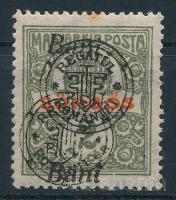 Nagyvárad 1919 Sürgős kettős felülnyomással (rozsda) / double overprint (stain) Signed: Bodor