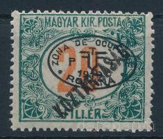 Debrecen I. 1919 Portó/Köztársaság 20f Signed: Bodor