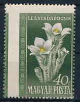 1950 Virág 40f látványos elfogazással