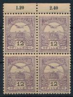 1904 Turul 12f ívszéli négyestömb