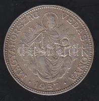 1937. 2P Ag "Madonna" T:2/3 kis ph