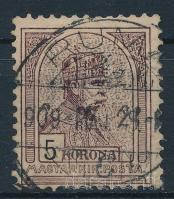 1904 Turul 5K 2. vízjelállás / watermark position 2 (33.000)