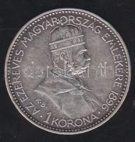 1896. 1K Ag "Millenium" T:3+