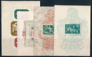 1940-1955 4 db blokk