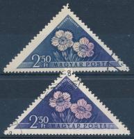 1958 Virág III. 2,50Ft erős színeltolódással + támpéldány