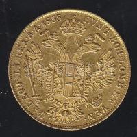 Ausztria 1855A 1D Au 3,5g T:2+